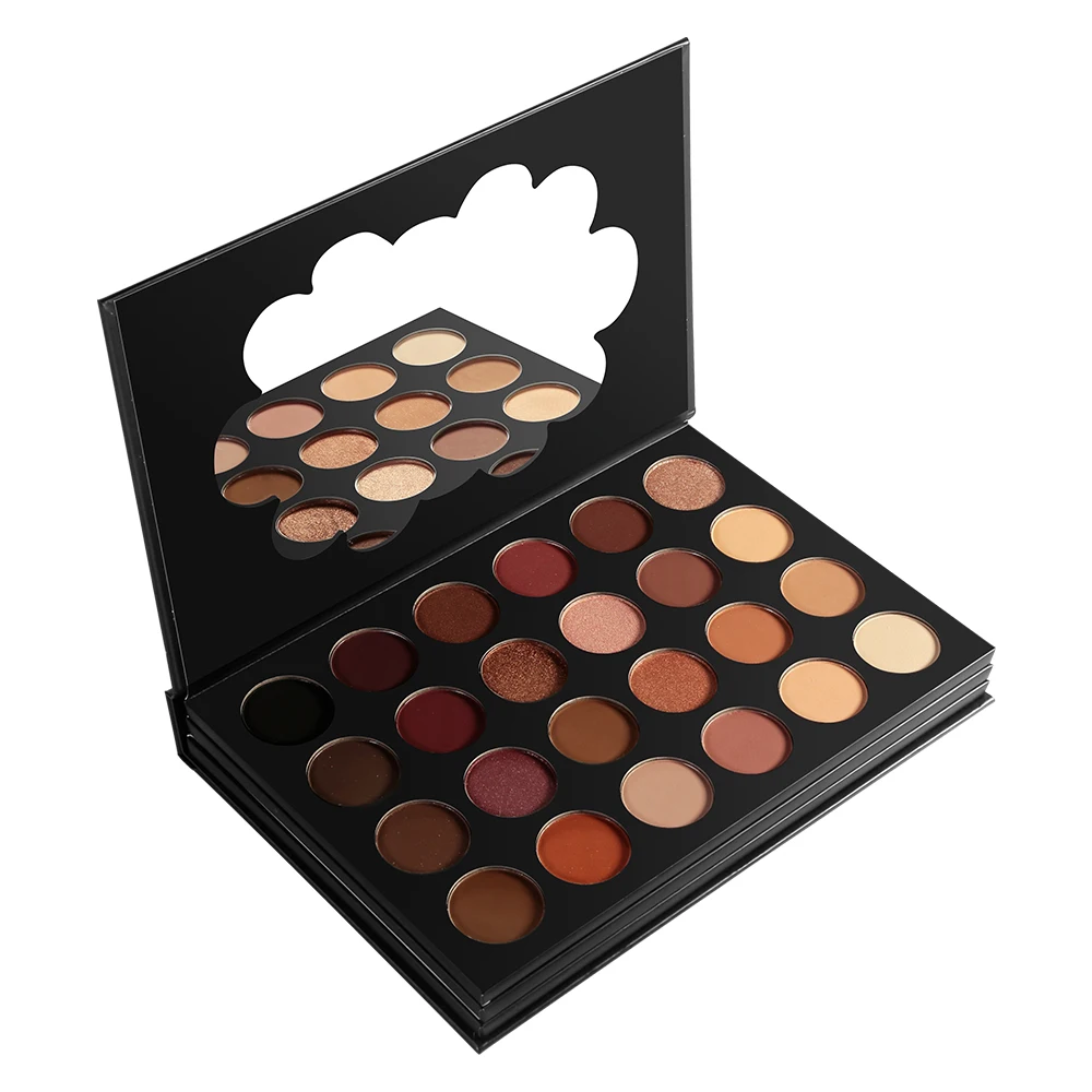 Private Label Beauty Glazed Color Shades Multi Layer 72 Color Eyeshadow Pallet Book Eyeshadow Palette