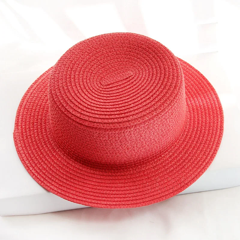 Women Cheap Straw Hat Bow Small Shade Fresh Style Hat Summer Beach Holiday Straw Hats High Quality Summer Carton Trade Assurance