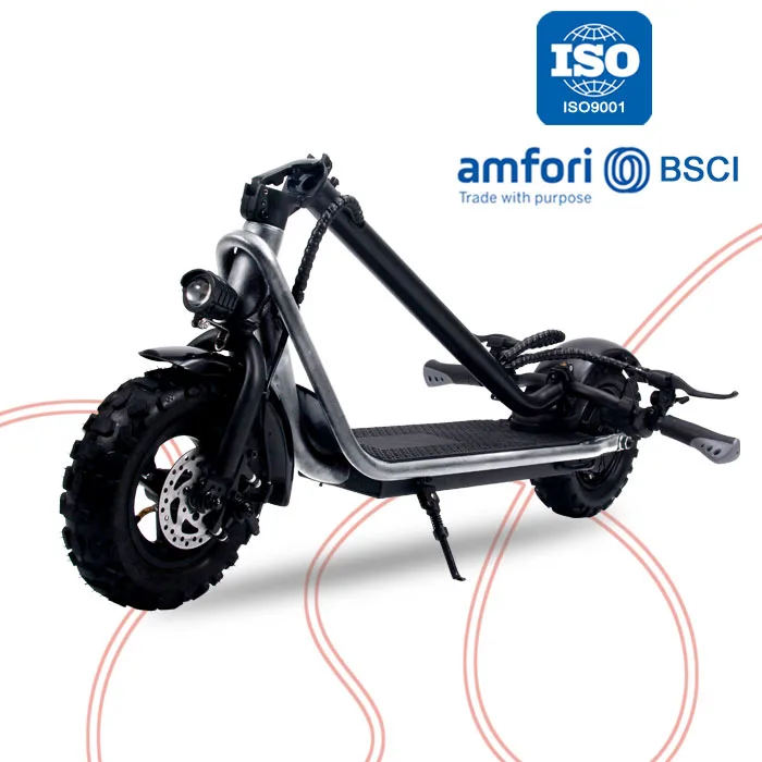 UL2272 Urban E scooter powerful 500W Motor equipped with 11 inch extra wide all terrains tires 480Wh Battery