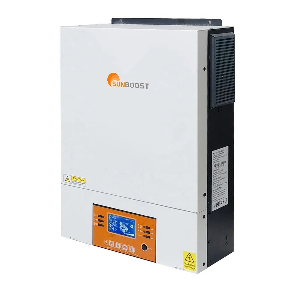 Sunboost 4KW 6KW 8KW 12KW 16KW 230V built-in off grid hybrid mppt solar charge controller Pure Sine wave inverter