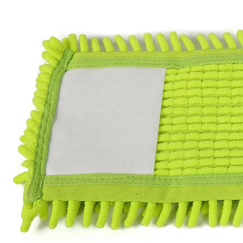 Home Cleaning Dust Clean Reusable Ultra Soft Chenille Mop Pad