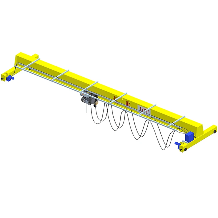 Top Quality European Standard 2.5 ton 5 ton Electric Travelling Remote Control Single Girder Overhead Crane