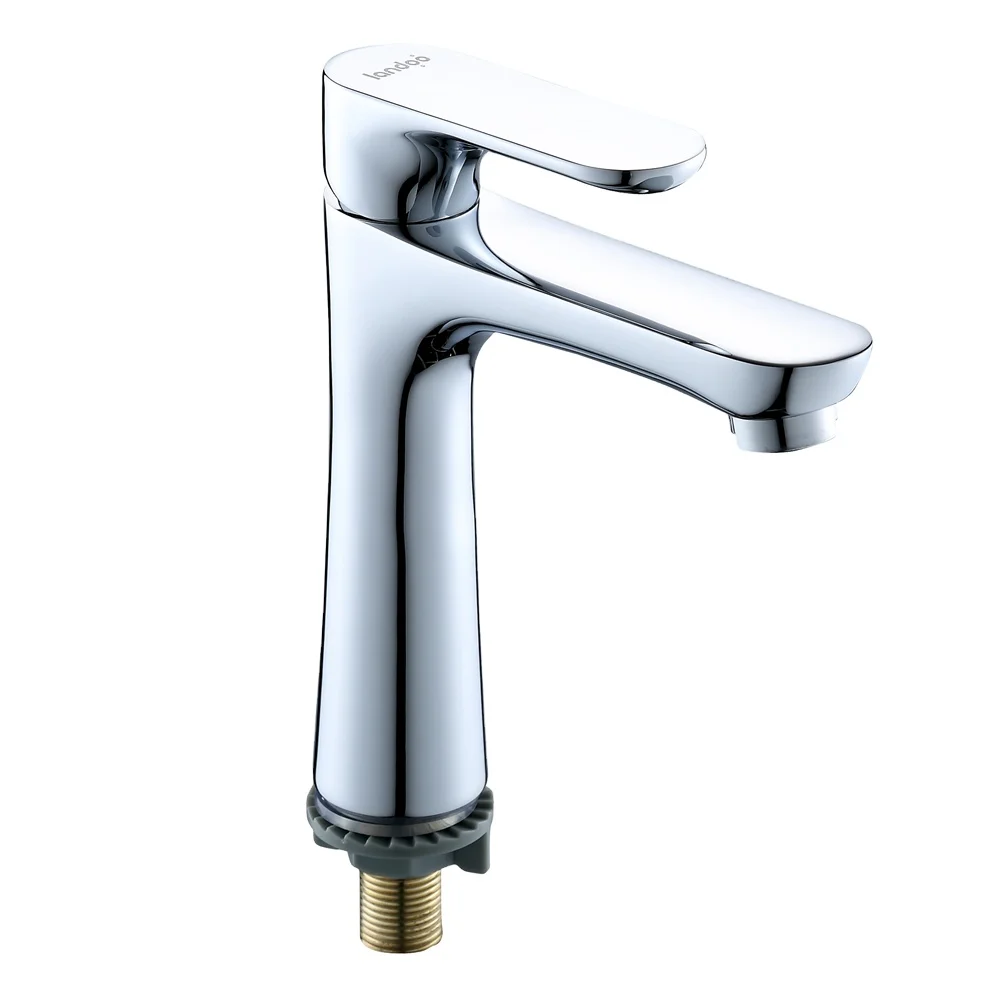 Water tap High quality modern hotel single cooling brass chrome plated faucet