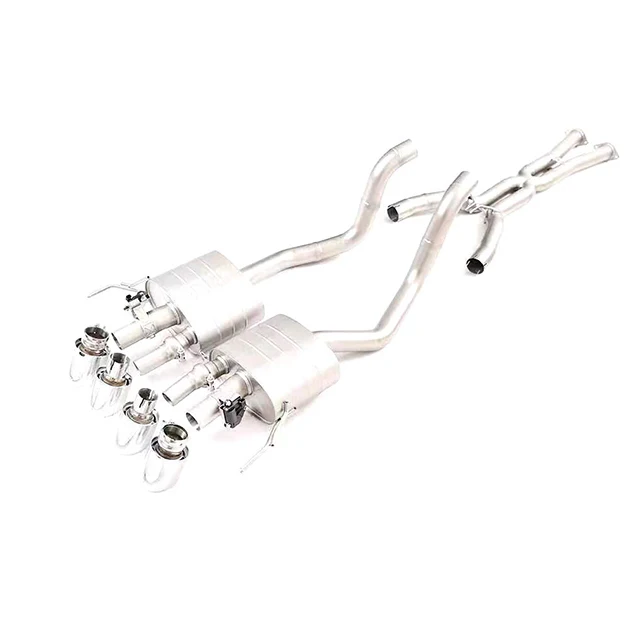 Stainless Steel Car Exhaust System Downpipes Catback With Cat Pipe For Ferrari 360 Modena 1999-2005