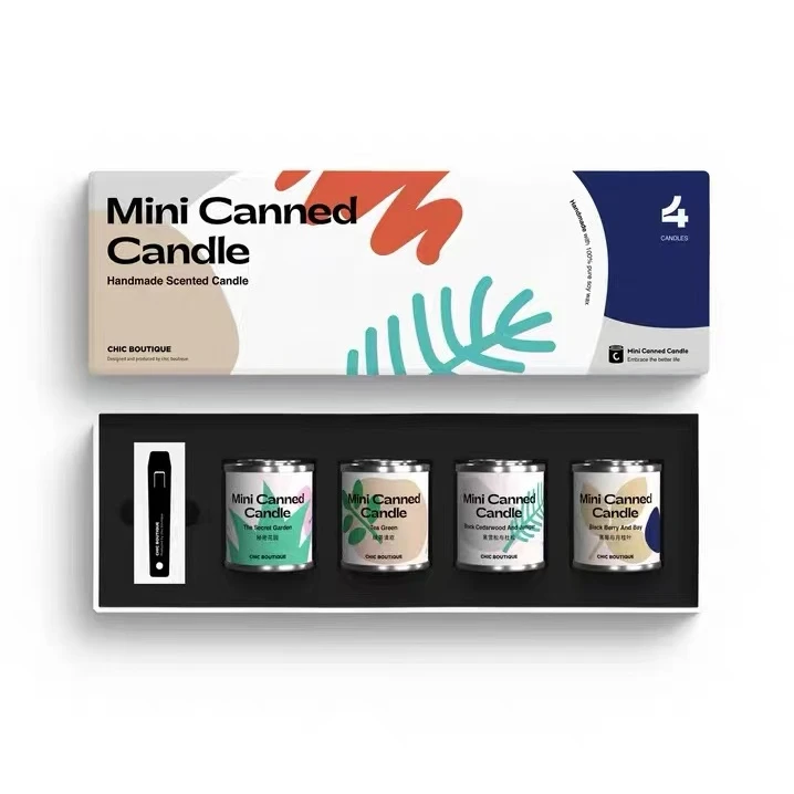 Candle Box Factory Directly Supply Cylinder Candle Packaging Box Paper Tube