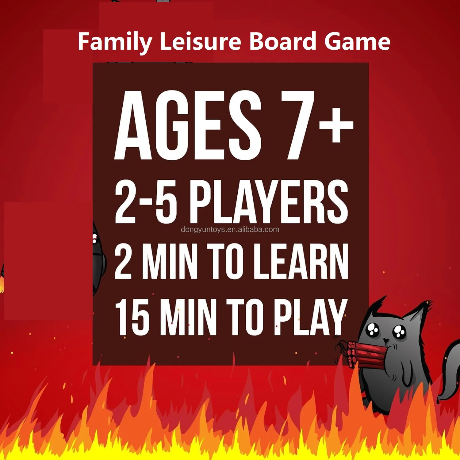 Hilarious Game for Family Night paper card board games exploring cat Funny party games for kids and adults