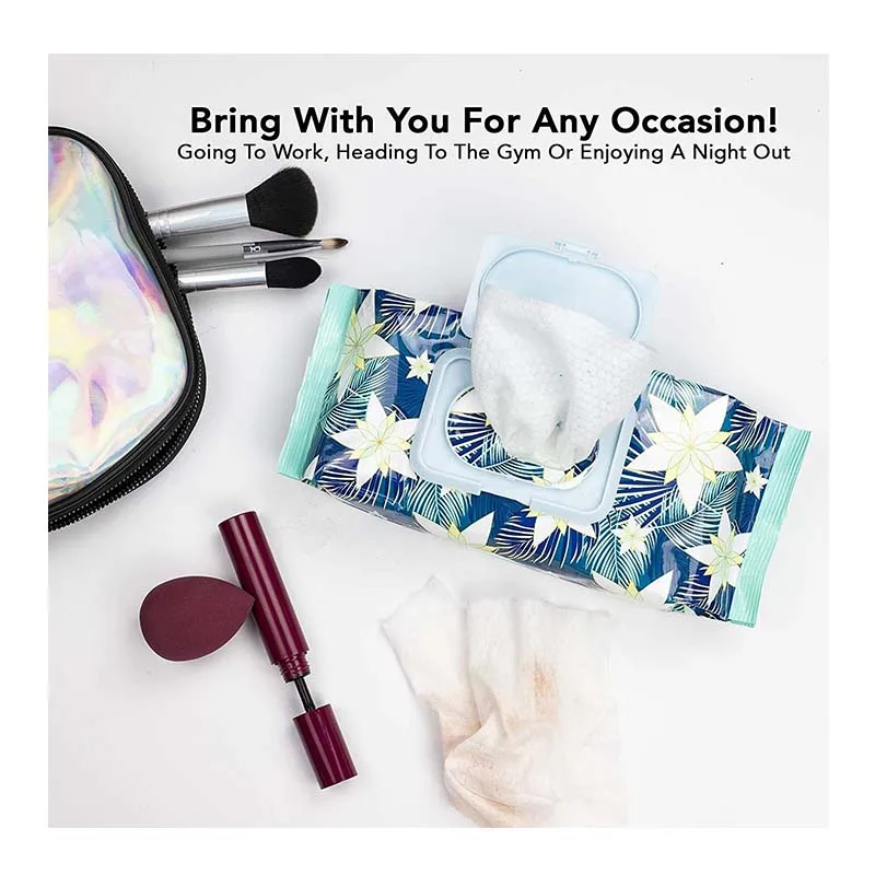 Oem Odm Private Label Daily Facial Deep Cleansing Makeup Remover Pads Wet Wipes For Skin Care