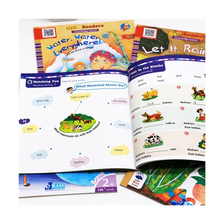 OEM factory Educational English cheap kids digital talking pen book for children