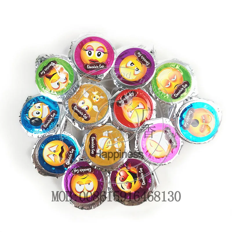 Children Snack Cup Chocolates And Sweets Mini Chocolate Cup With Biscuit Ball
