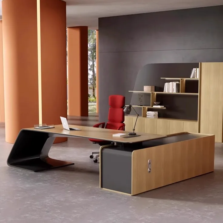 KD36 escritorio office furniture boss desk manager executive office desk table ceo luxury desk boss table for office