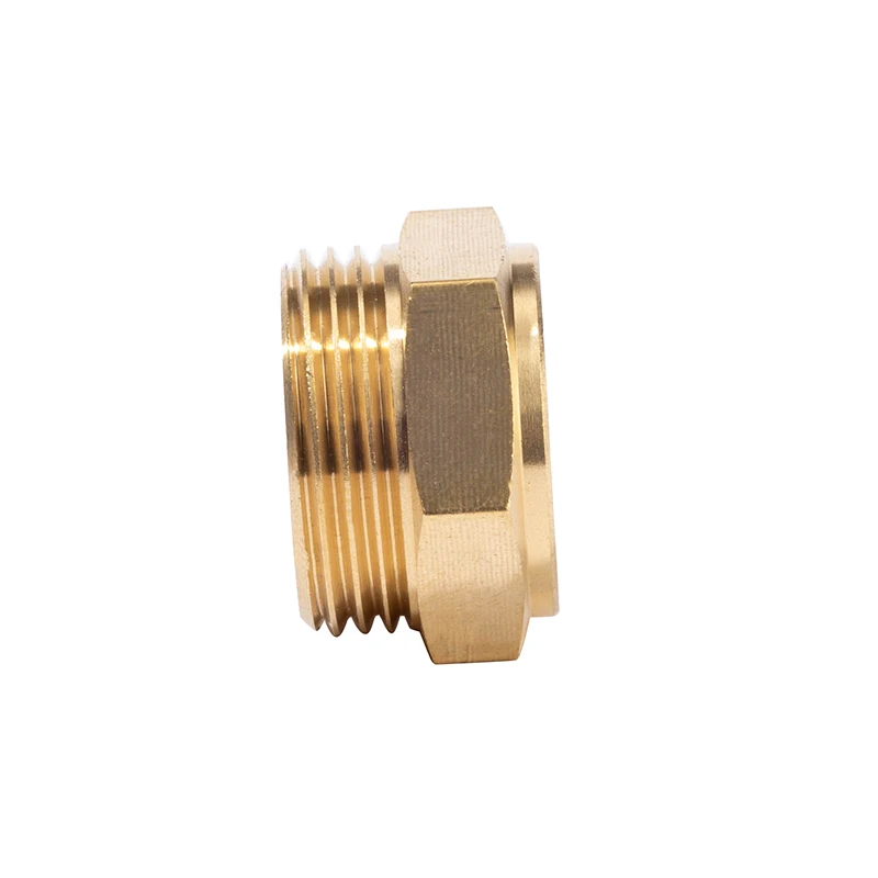 Custom Forged Brass Compression Joint For Production Of Copper Pipe Mamelon Reduction Male Female