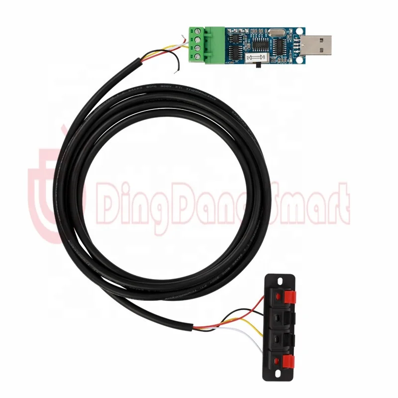 Мини 2 в 1 преобразователь USB RS232 RS485 uart последовательного