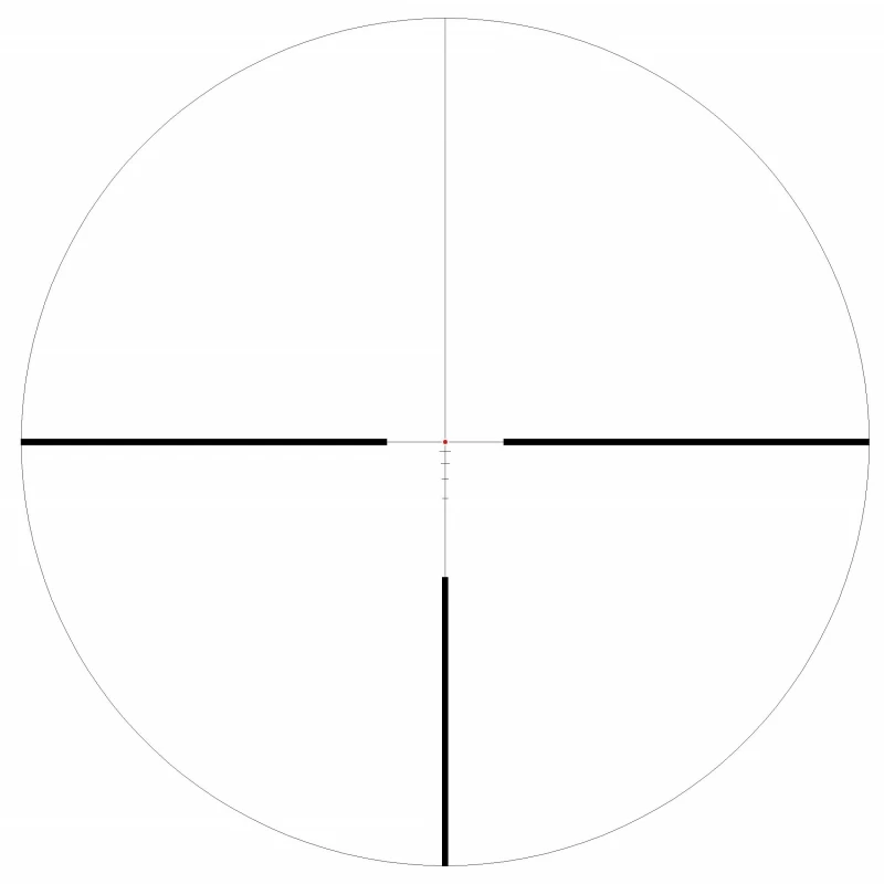 HD 1-6X24 IR LPVO Spotters Scope Waterproof Tactical Optical Sights Red Illumination Wide Field View Adjustable Compact Hunting