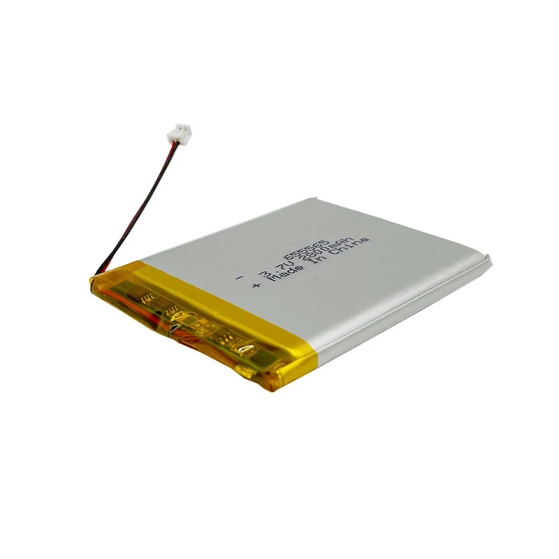 KC certificate rechargeable lithium ion lipo polymer battery 655565 3500mAh With PCB And Wires