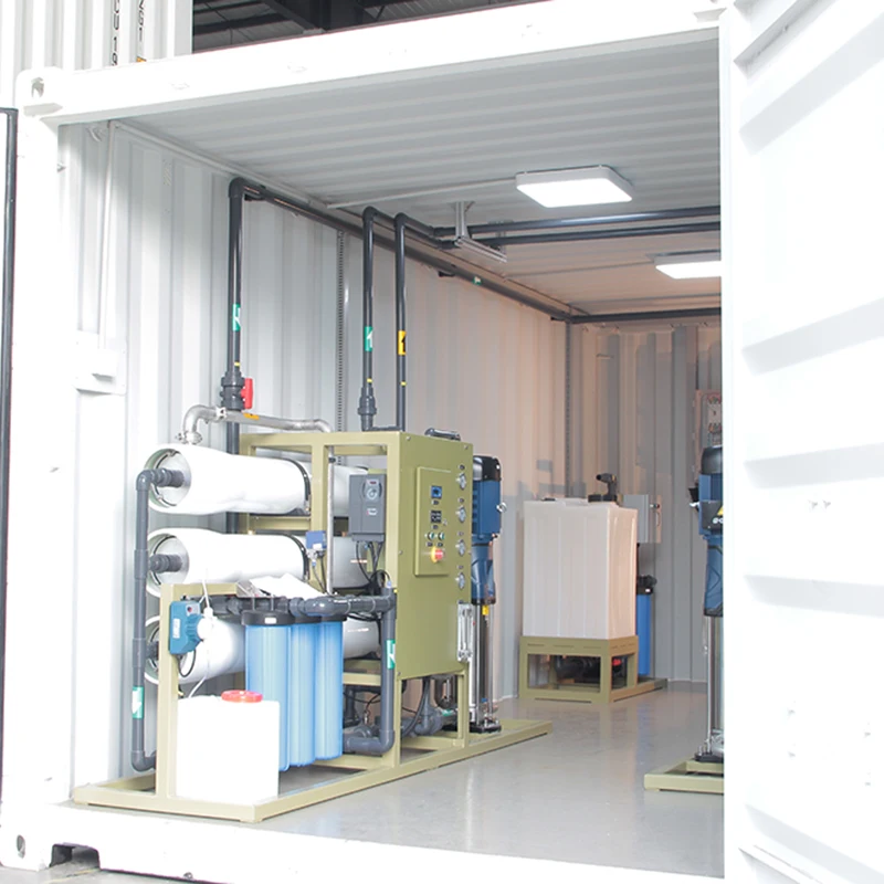 Portable brackish water desalination reverse osmosis machine/system/plant for agriculture