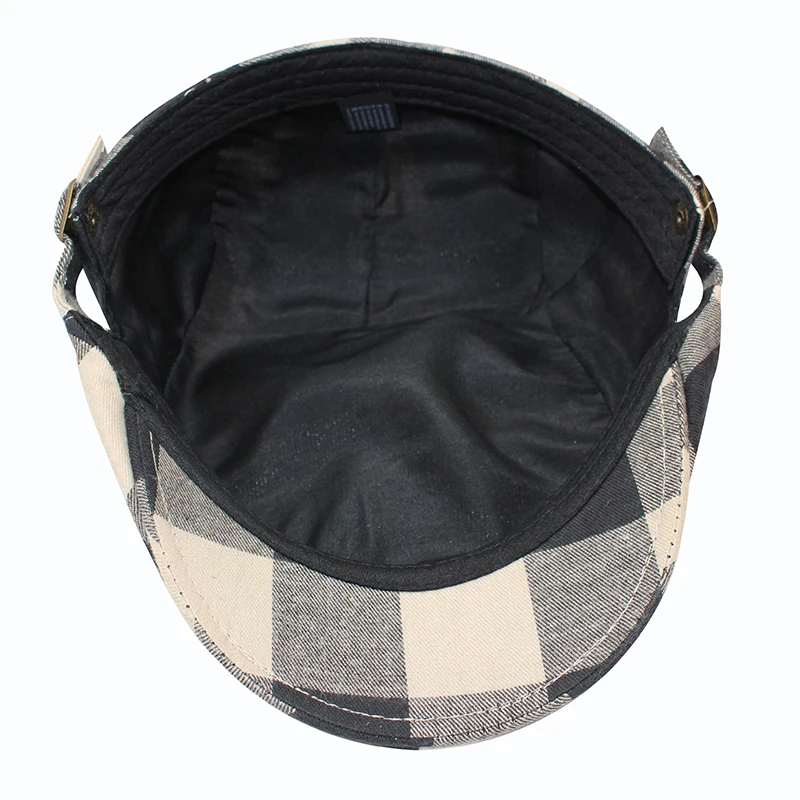 Заводская цена проверка ткани cabby newsboy Мужская кепка Плющ