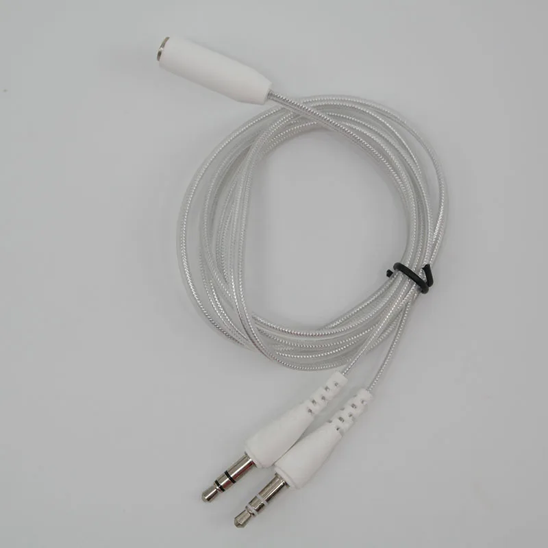 
Headphone Splitter 3.5mm Jack 2 Male to 1 Female Headset Adapter Audio Cable for Computer PC Audio Splitter Cable 1M 