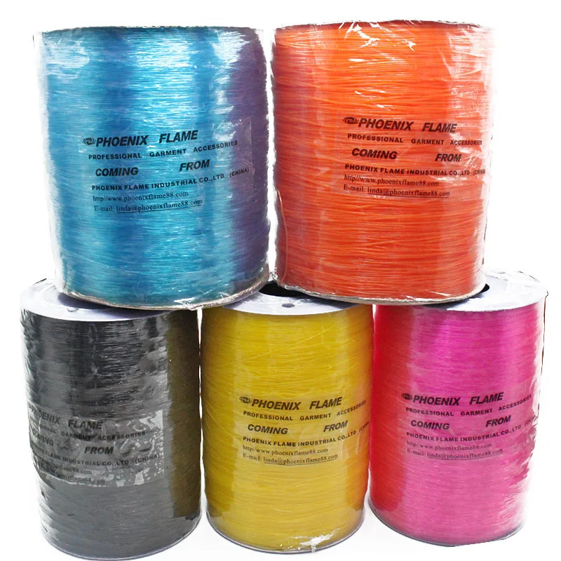 New Colorful TPU Cord Crystal Thread 1000yard/Roll Through Beaded Elastic Thread for DIY Jewelry Making