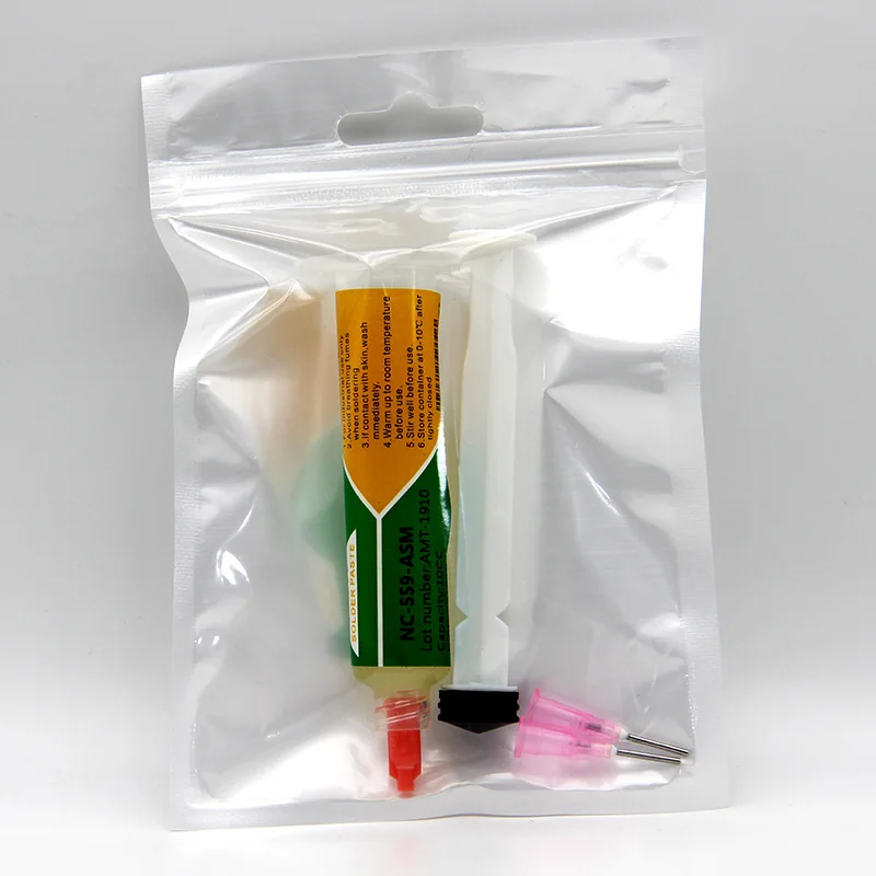  NC-559-ASM шарики припоя поток 100% оригинальный BGA PCB нечистое 10cc сварочная