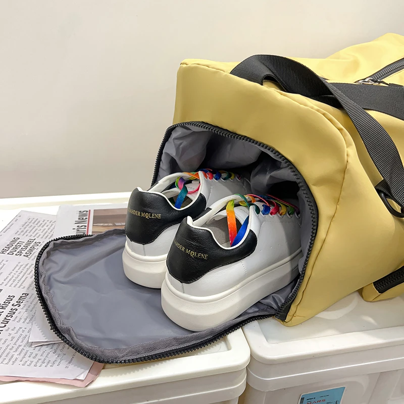 Custom Logo Travel Duffel Bag Women Football Training Soccer Ball Sports Men Duffle Gym Bag Gym accessories