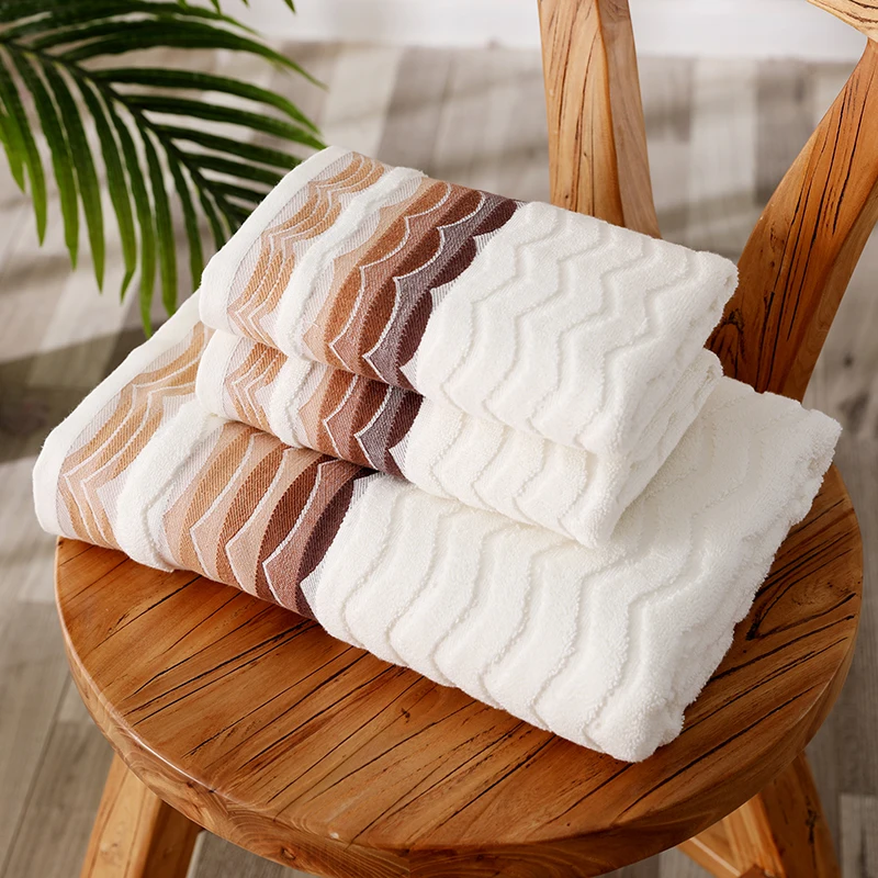 BLX 2024 New Fashion Top Quality  bath towel Wholesale custom cotton towel set Comfortable soft  beach towel