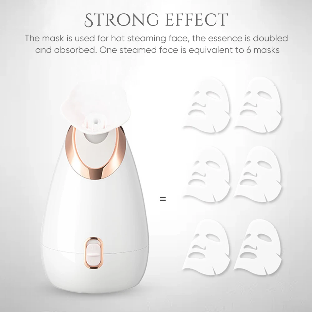 Sprayer Face Humidifier Professional High Quality Home Use Cheap Nano Ionic Facial Steamer for Skin Moisturizing