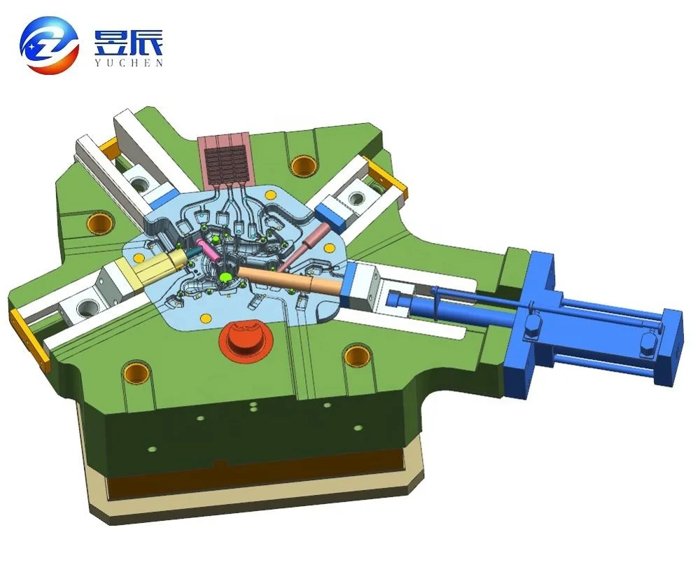 High quality precision injection plastic mould zinc alloy die casting mould