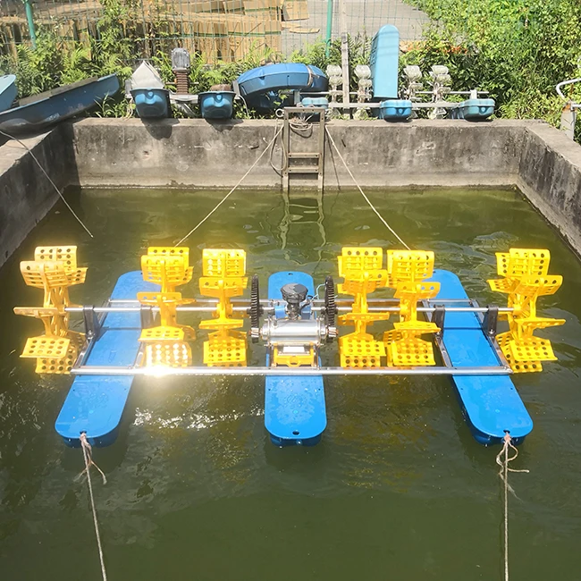 Fish Pond 1 Hp Paddle Wheel Aerator For Aquaculture