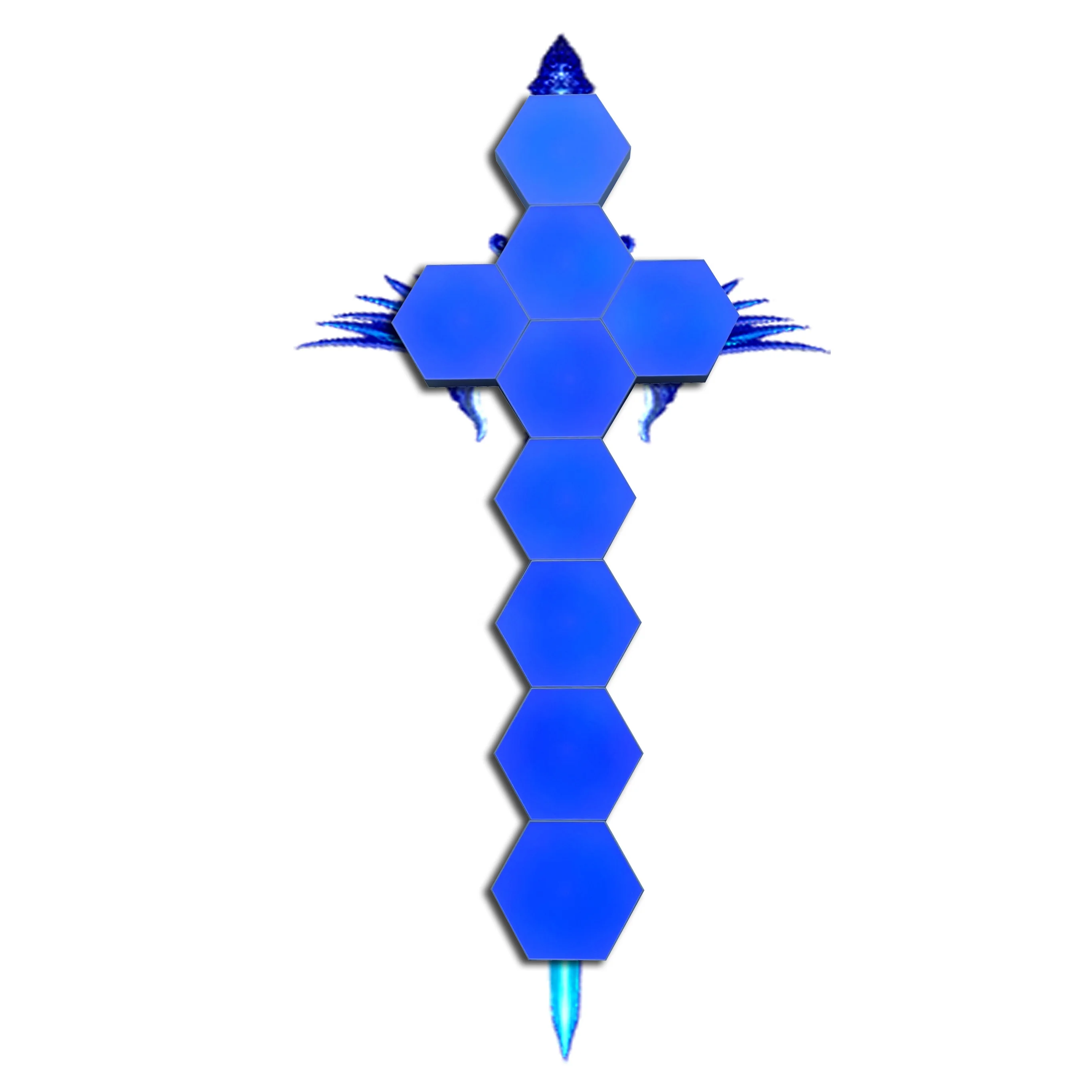 2020 new arrivals Quantum Hexagonal Nightlight Honeycomb Wall Lamp Modular Touch Light Valentine Gifts Box for Home Decor