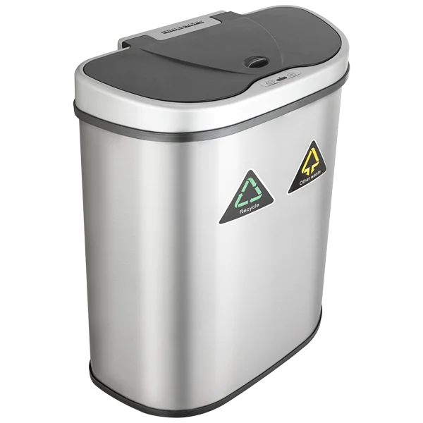 2022 new trash bin motion sensor trash bin stainless trash bin