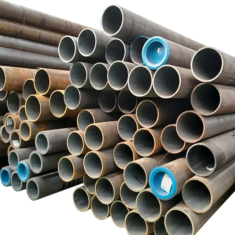 High quality and low price carbon steel pipes St37 St52.3 St52.4 2CrMo4 Carbon Steel Pipes