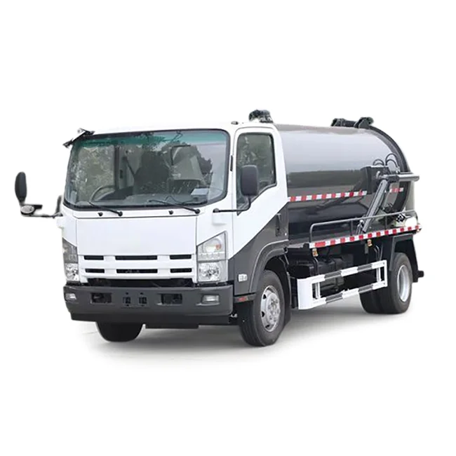 ISUZU ELF NPR Sewage Suction Trucks 4x2 4x4 Vacuum Sewage Suction Tanker Truck 20m3 Vacuum Sewage Suction Truck For Sale
