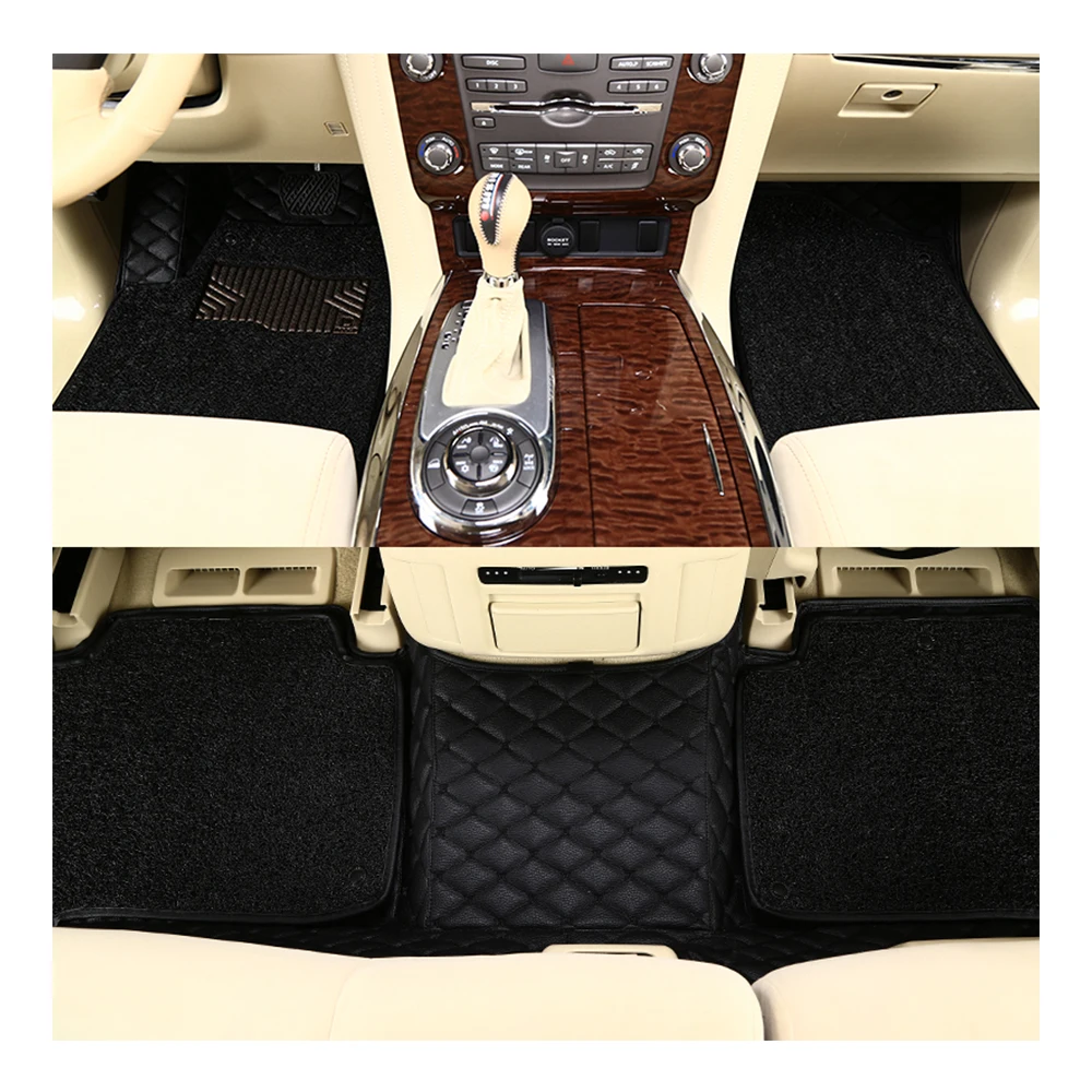 Boost Leather Cresta MarkII Chaser Car Floor Mats Right Hand Drive Automobile Foot Pads 1995 to 1999 For Toyota Cresta