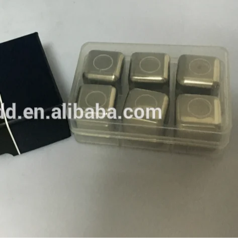 INEEDU STWADD High Quality Stainless ice cube,STWADD Whiskey Stone square shaped Whiskey Stone
