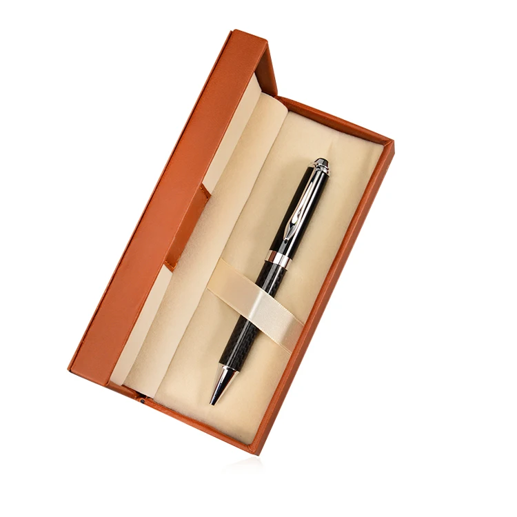 Custom Logo High Quality Luxury Ball Pen With Box Set Metal Ballpoint pens in Business gift box