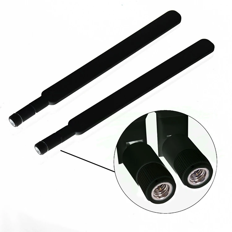 2021Hot-sale  Antennas For Communications 4G Let 10Dbi Double Dual Band Wifi Antenna Rp-Sma For Wireless Router Antenna