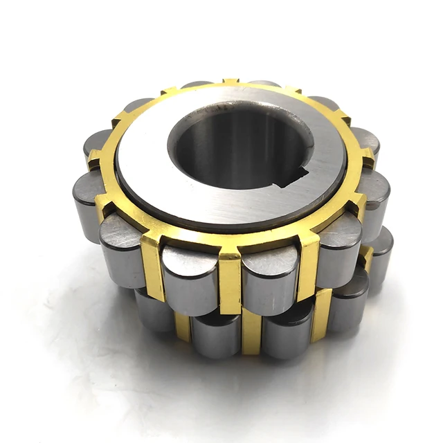 Excellent wear resistance 22x53.5x32mm Brass Cage Reducer Overall Double Row Eccentric Bearing 100752904