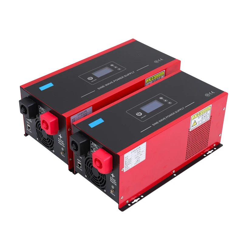 RV DCAC MPPT solar Inverter 12V 24V 48V 40A 60A 3kw 6Kw pure sine wave power hybrid inverter with charger on off grid inverter