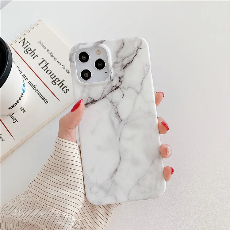 Marble Soft Gel Phone Case For iPhone 11 Pro XS MAX XR X 8 7  6 6S Plus  IMD Case