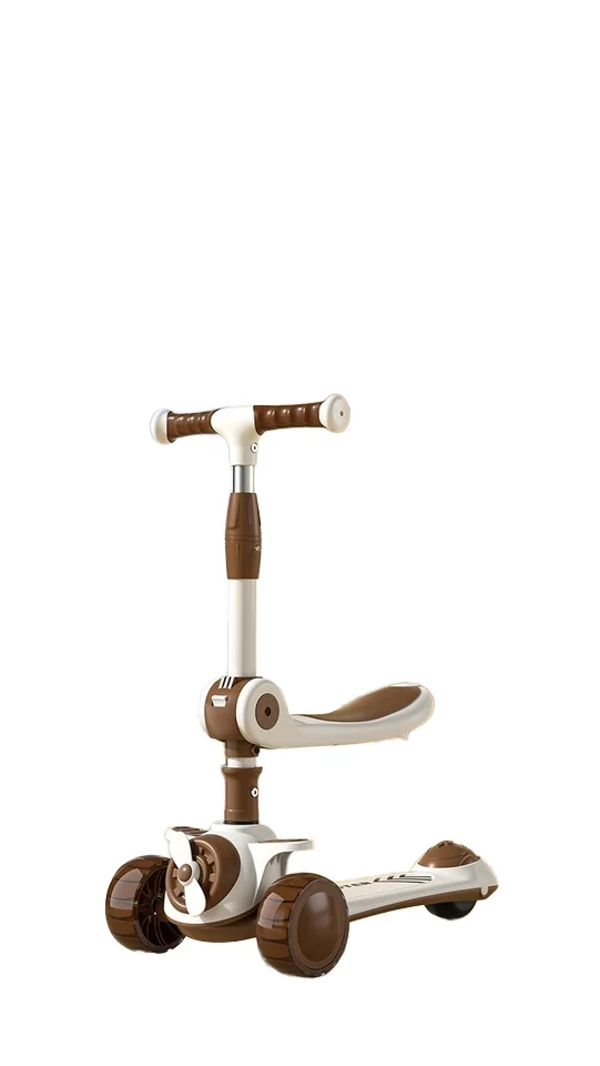 Explosions Windmill Four-in-One Foldable Electric Scooter for Kids Age Range 1-12 for Boys Girls and Babies 2.9/23