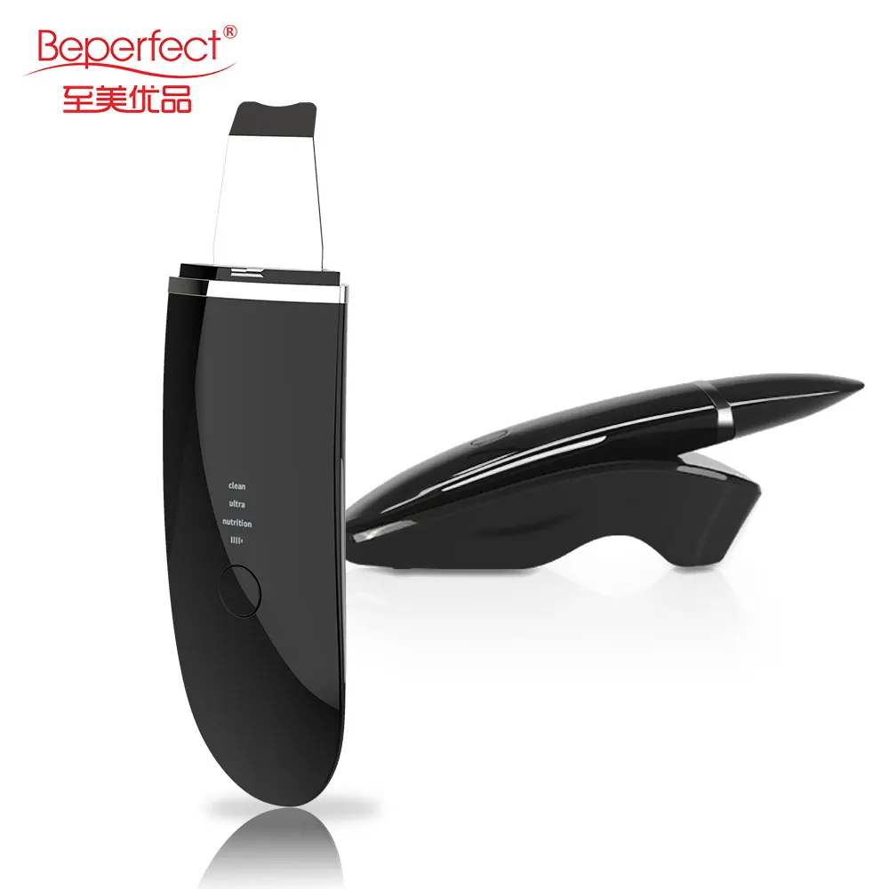 Красота персональный уход ультразвуковой скруббер шпатель для кожи устройство для удаления угрей кавитационная машина