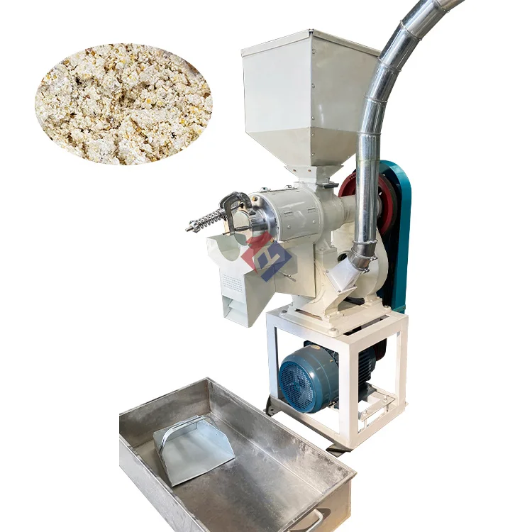 Maize corn peeling machine