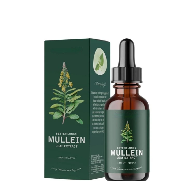 Экстракт листьев Коровяка, жидкая поддержка, очищение легких, респираторное здоровое дыхание, естественная добавка, капли для настойки Коровяка