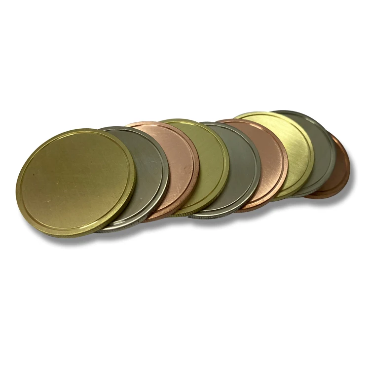 High quality blank metal coins factory price custom coin blanks