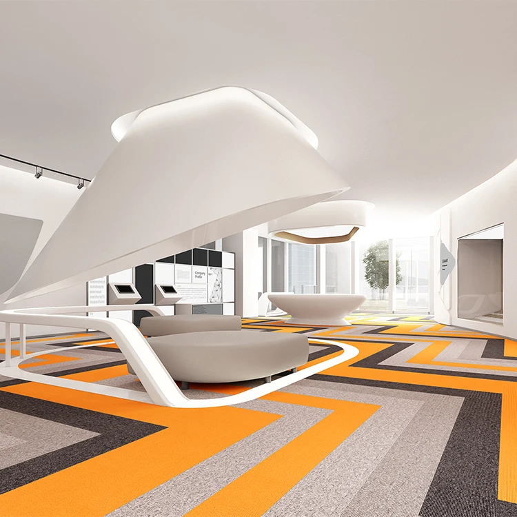 Factory wholesale hotel decoration floor carpet tile rug carpets office carpet tiles for room