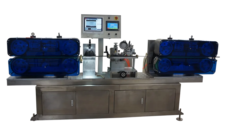 inline flat emitter drip irrigation plastic tape extruding production line