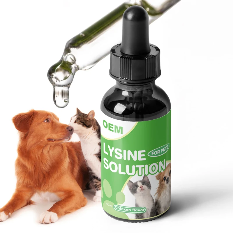 Cat prevent cough relief anti cough liquid lysine liquid feed supplement