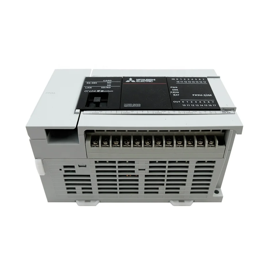 Original Mitsubishi Electric Automation Controller FX5U-32MR PLC CPU Module for Mitsubishi