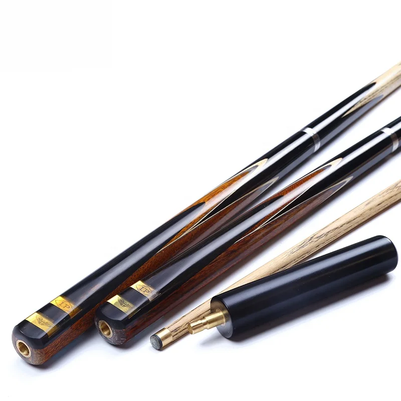 Cheap price Hand made ash wood snooker cue stick 57 inch billiard snooker stick 3/4-pc with extension