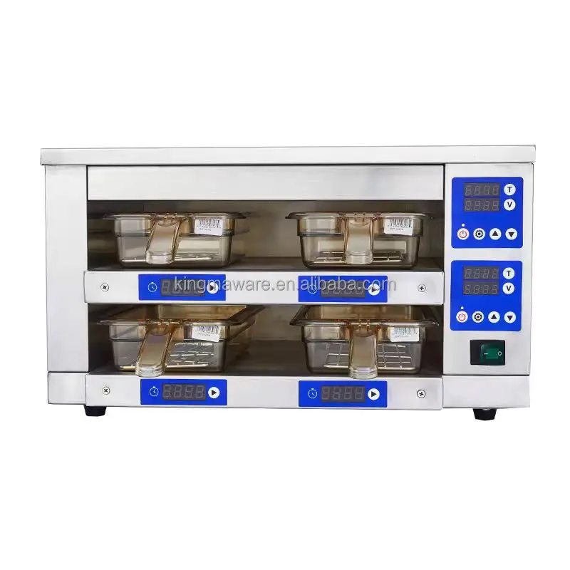 Hamburger fried chicken hot food warm table fried chicken food Oven Machine